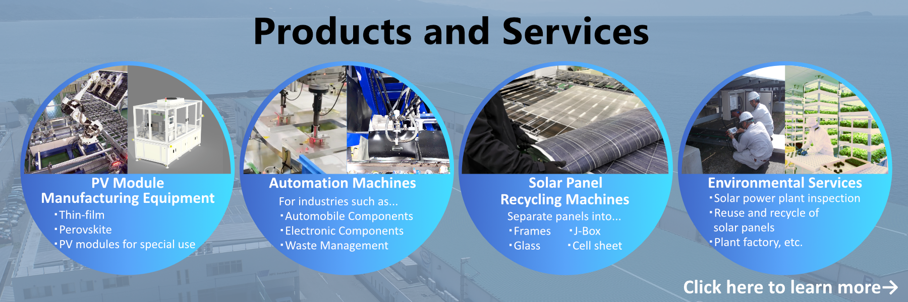 products and services